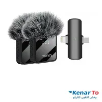 میکروفن یقه ای بی سیم تسکو مدل TMIC 5007 DUAL Type-C / Lightening