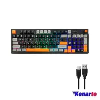 کیبورد مخصوص بازی دی نت مدل DT-984 RGB