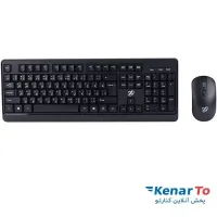 کیبورد و ماوس بی سیم ایکس فورتک مدل MT5100