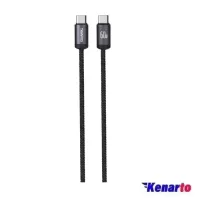 کابل تبدیل Type-C PD به Type-C ترانیو مدل T-P21 60W طول 1.2 متر