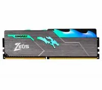 رم دسکتاپ DDR4 تک کاناله 3200 مگاهرتز CL17 کینگ مکس مدل Zeus Dragon RGB ظرفیت 8 گیگابایت