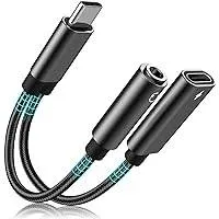 مبدل Type-C به AUX/Type-C گرین لاین مدل GN2ADCHCTAXBK