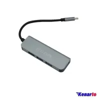 هاب 4 پورت Type-C ایلون مدل H801