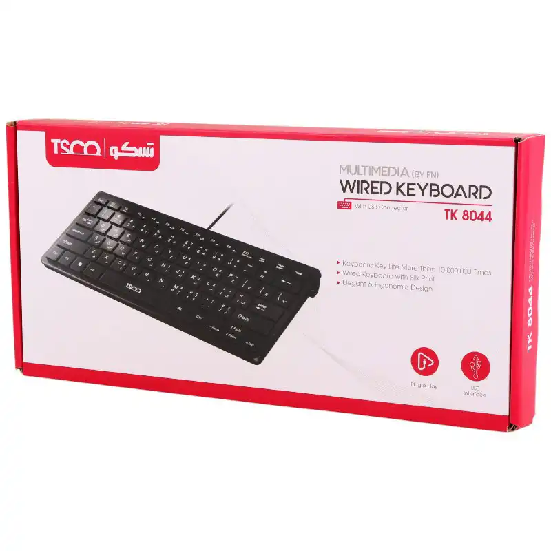 کیبورد تسکو مدل TK 8044
