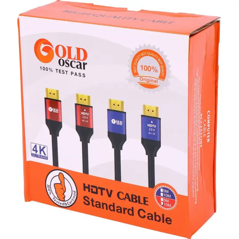 کابل HDMI 4K V2 اسکار گلد طول 10 متری