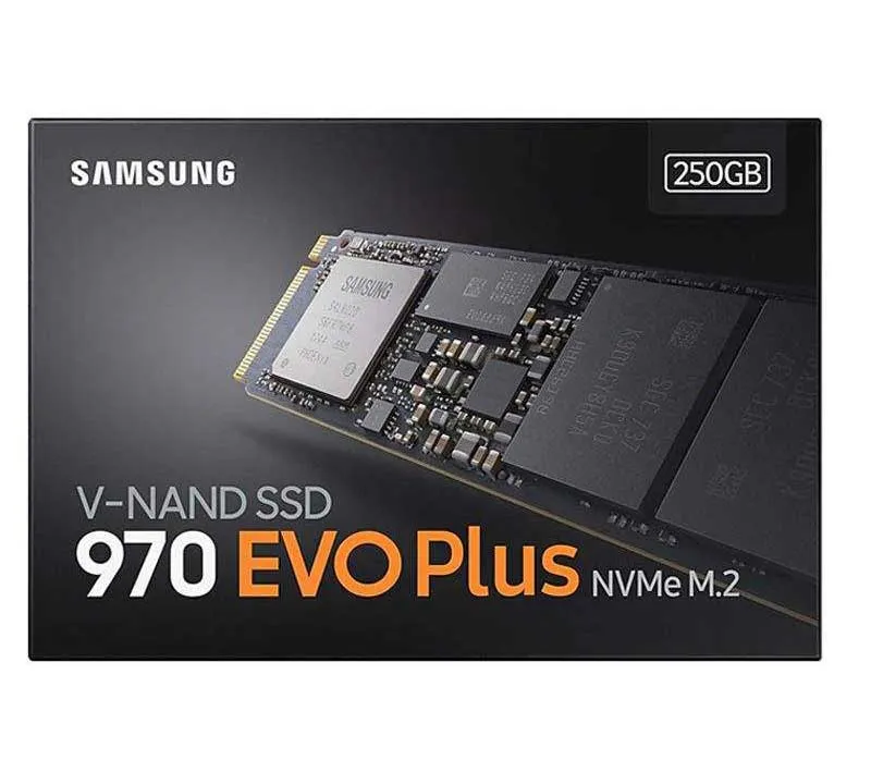 اس اس دی اینترنال سامسونگ مدل 970EVO PLUS M.2 ظرفیت 250 گیگابایت