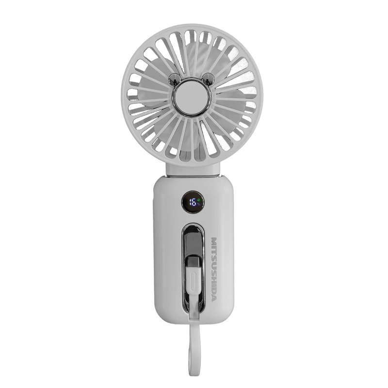 شارژر همراه میتسوشیدا KC-901 PD 12W ظرفیت 10000 میلی آمپر ساعت همراه با پنکه