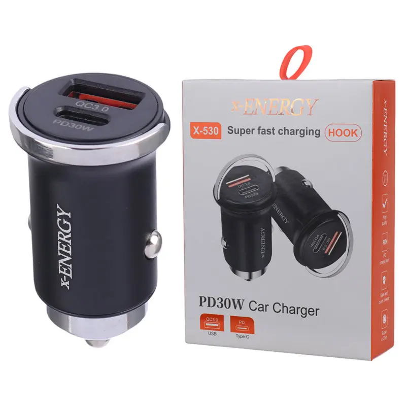 شارژر فندکی ایکس انرژی مدل X-530 30W