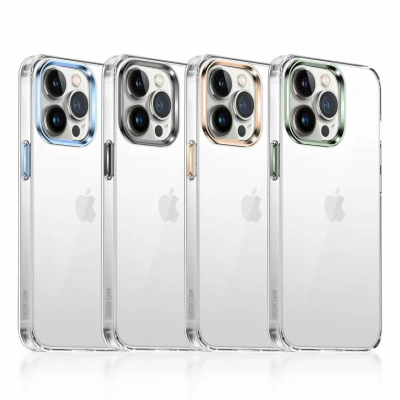 کاور گوشی گرین لاین مدل Metallic Frame مناسب برای iphone 13 Pro