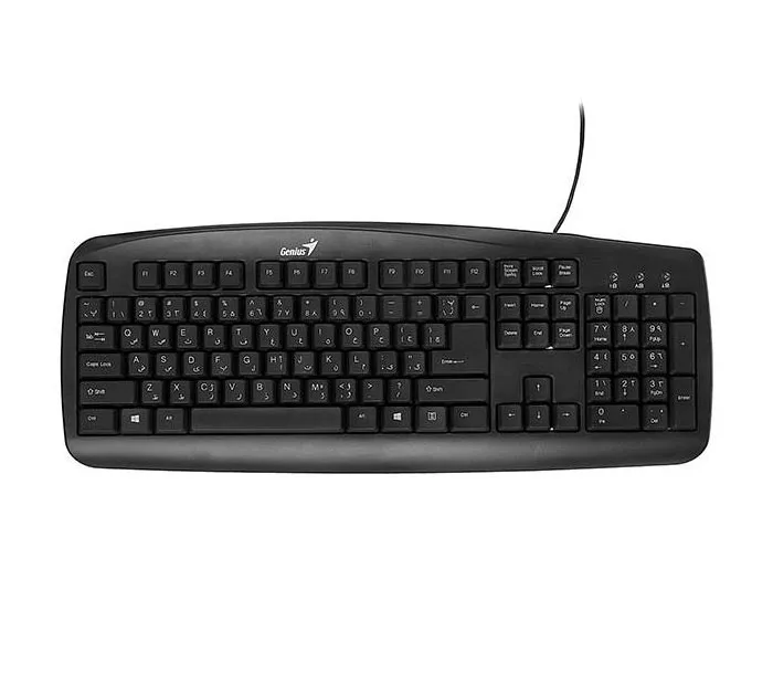 کیبورد usb جنیوس مدل KB-110 با حروف فارسی