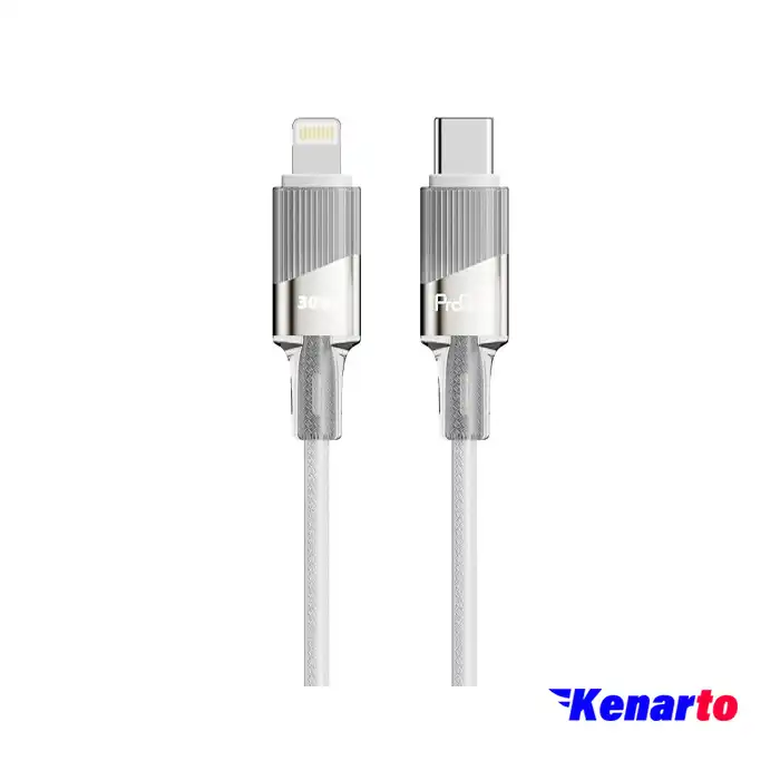 کابل تبدیل Type-C به Lightining پرووان مدل PCC132 طول 1 متر