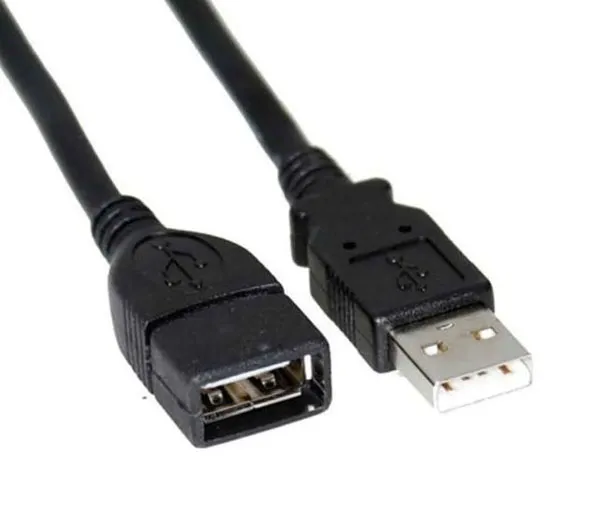 کابل افزایش طول USB 2.0 ام دابلیو نت طول 5 متر