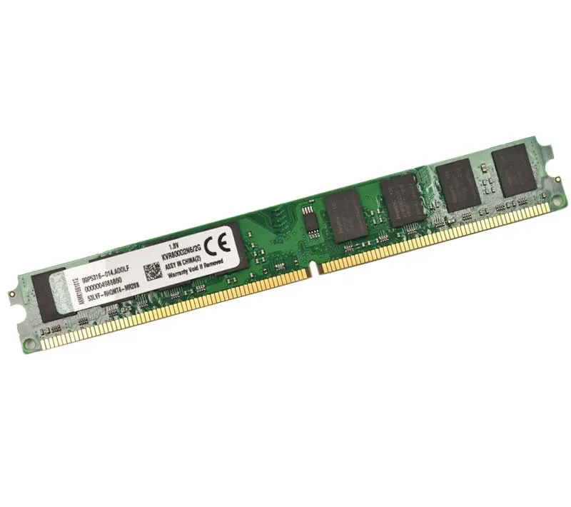 رم دسکتاپ DDR2 تک کاناله 800 مگاهرتز کینگستون مدل KVR800D2N6 ظرفیت 2 گیگابایت