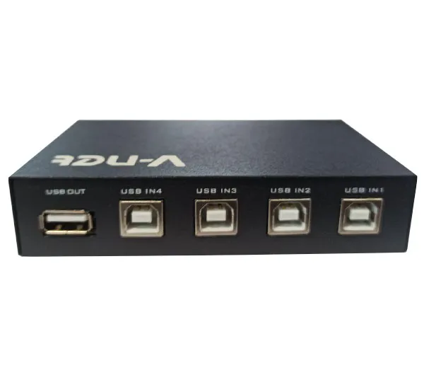 هاب سوئیچ دستی 4 پورت پرینتر USB
