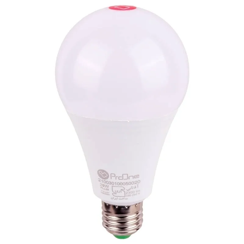 لامپ حبابی LED پرووان مدل PLL20 E27 20W