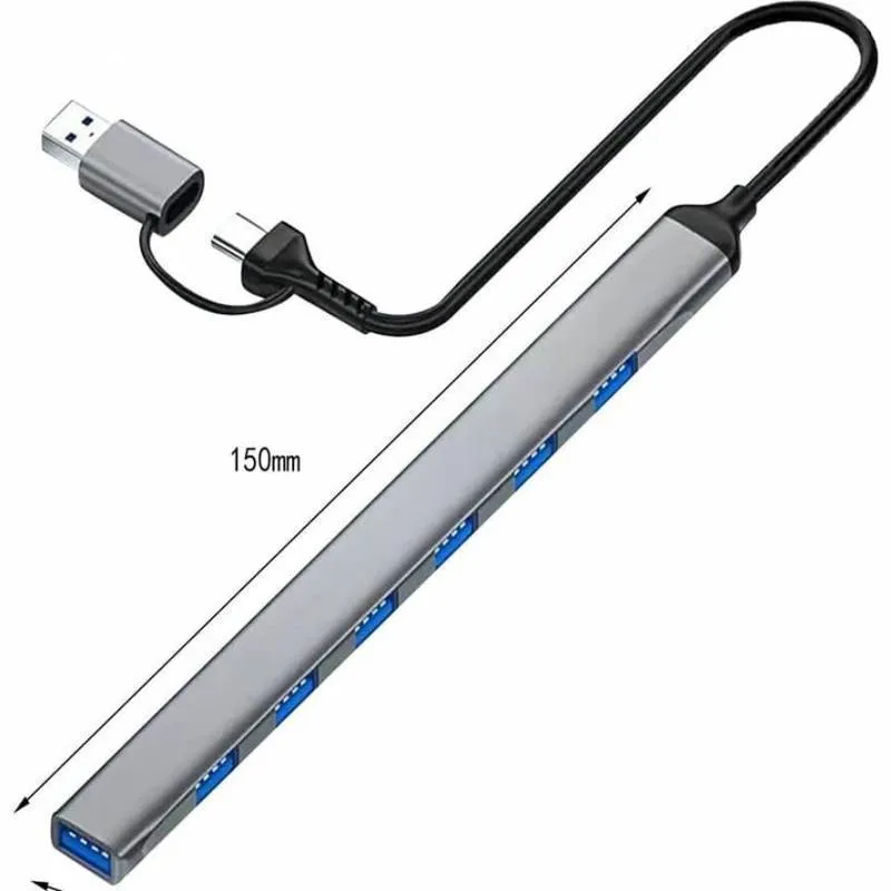 هاب 7 پورت USB-C پی نت مدل T-7602