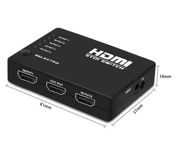سوئیچ 1 به 5 HDMI