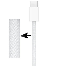 کابل تبدیل Type-C PD به Type-C اپل مدل MQKJ3ZM/A 60W طول 1 متر اصل چین