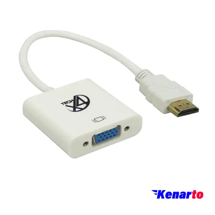 تبدیل HDMI به VGA ایکس فورتک با خروجی صدا