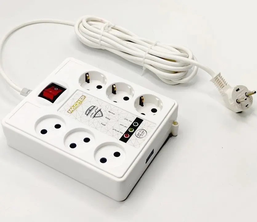  محافظ برق کامپیوتر مچر مدل MR-227 طول 3 متر