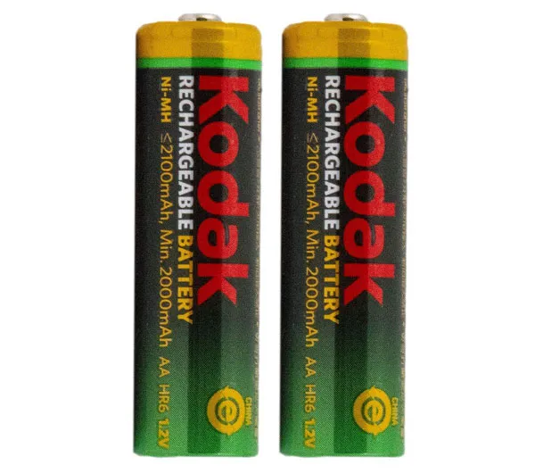 باتری قلمی قابل شارژ کداک مدل HR6-2100mAh بسته 2 عددی