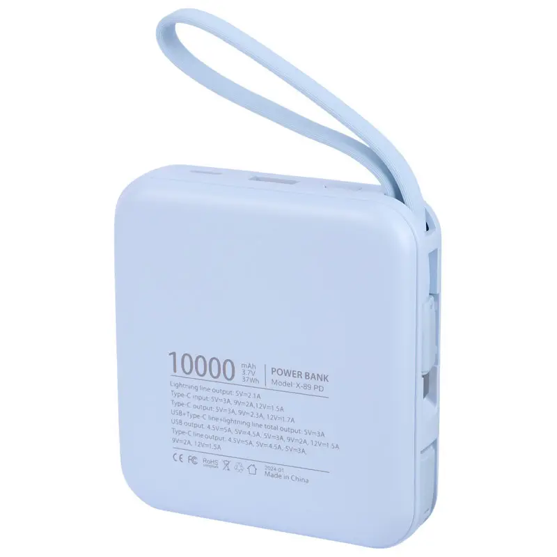 شارژر همراه ایکس انرژی مدل X-89 PD 22.5W ظرفیت 10000 میلی‌آمپر ساعت