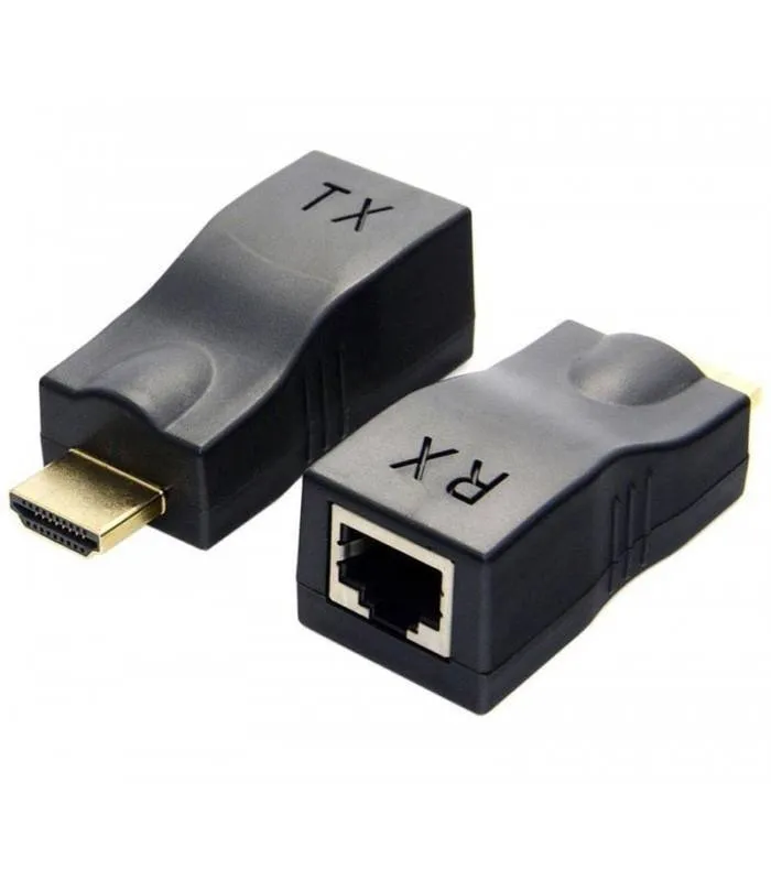 توسعه دهنده HDMI 4k با RG45 تا طول 30 متر
