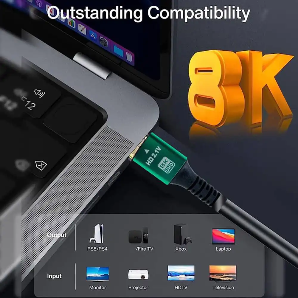 کابل HDMI 8K رویال طول 5 متر