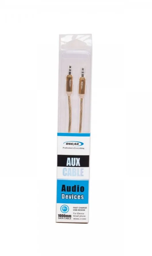 کابل AUX اسکار مدل C303 طول 1 متر