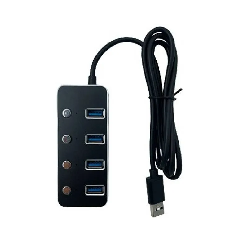 هاب 4 پورت USB.3 کلید دار کی نت مدل H5 K-HUAMH504