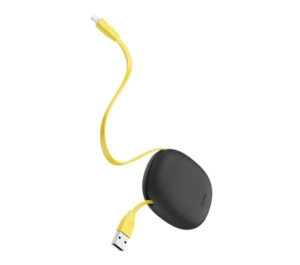 کابل تبدیل USB به لایتنینگ باسئوس مدل CALRN-GY طول ۱ متر