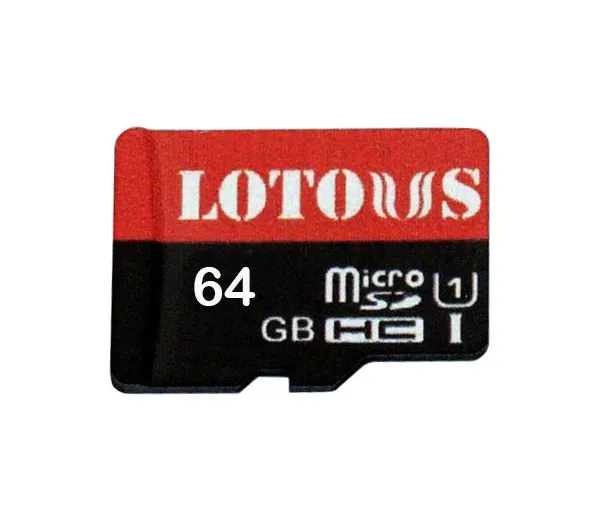 کارت حافظه microSDHC لوتوس استاندارد UHS-I U1 533X سرعت 80MBps ظرفیت 64 گیگابایت