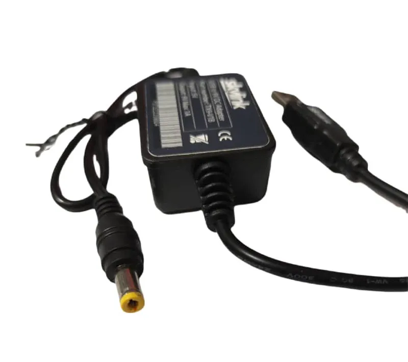 آداپتور 12 ولت 1 آمپر فیش USB به نرمال