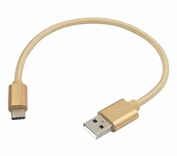 کابل تبدیل USB به Type-C رویال مدل RPC-135 طول 20 سانتی متر