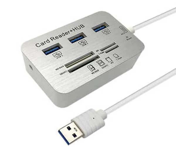 هاب 3 پورت USB 3.0 وریتی مدل H-408
