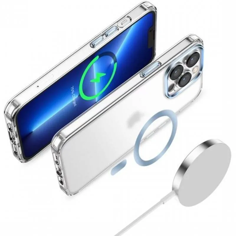 کاور گوشی گرین لاین مدل Matte Magsafe مناسب برای iphone 14 Pro