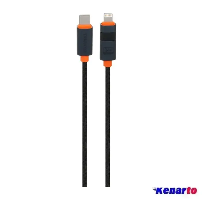 کابل تبدیل Type-C به لایتنینگ ترانیو مدل CL-6 طول 1.2 متر