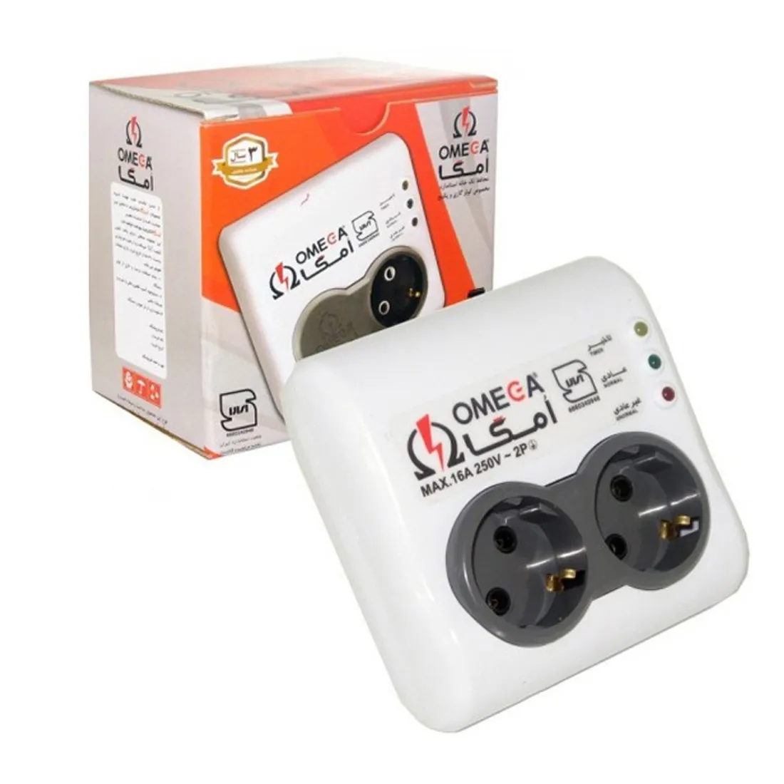 محافظ ولتاژ امگا مدل P2100