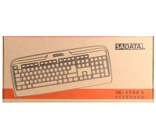 کیبورد سادیتا مدل SK1500S با حروف فارسی