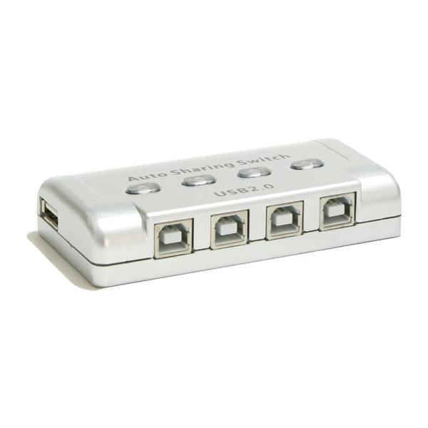 هاب سوئیچ اتوماتیک 4 پورت پرینتر USB بدنه پلاستیک