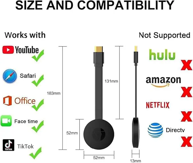 دانگل HDMI بی سیم وی نت مدل V-DHWF1080
