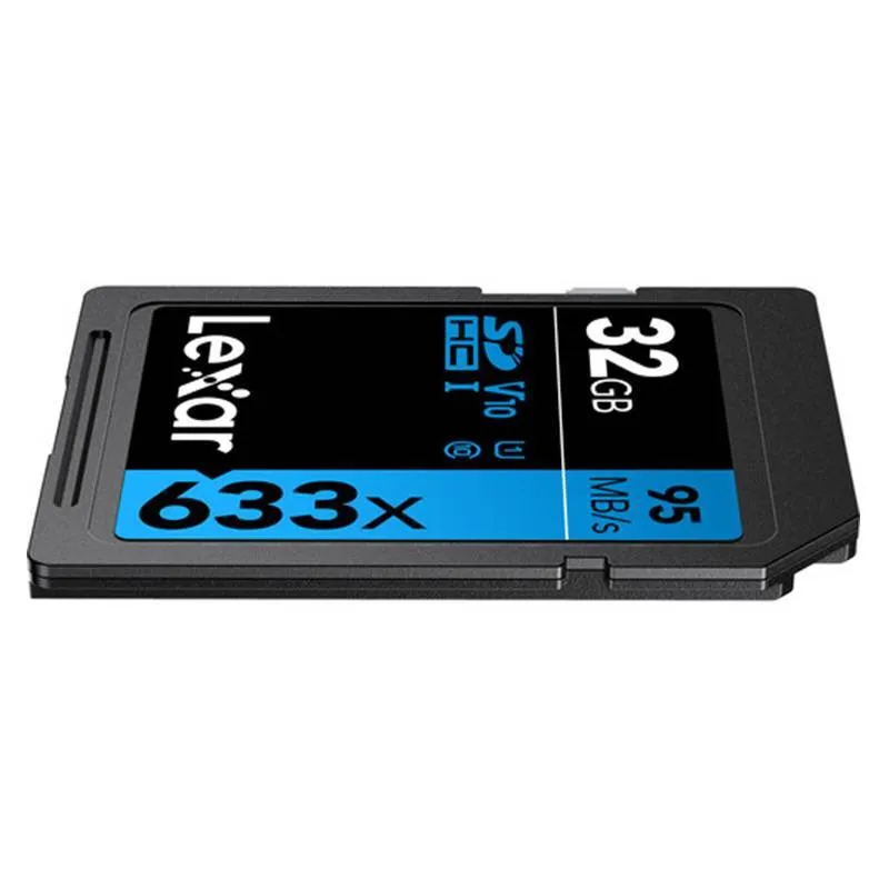 کارت حافظه SDHC لکسار مدل Performance کلاس 10 استاندارد UHS-I U1 سرعت 95MBps ظرفیت 32 گیگابایت
