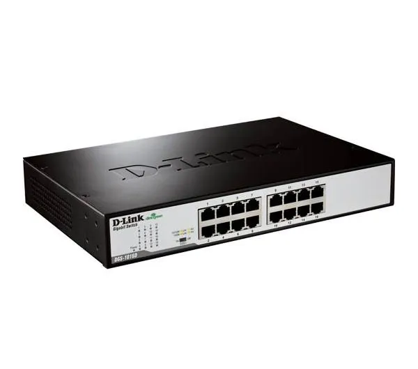 سوییچ 16 پورت گیگابیتی، غیر مدیریتی و دسکتاپ دی-لینک مدل DGS-1016D