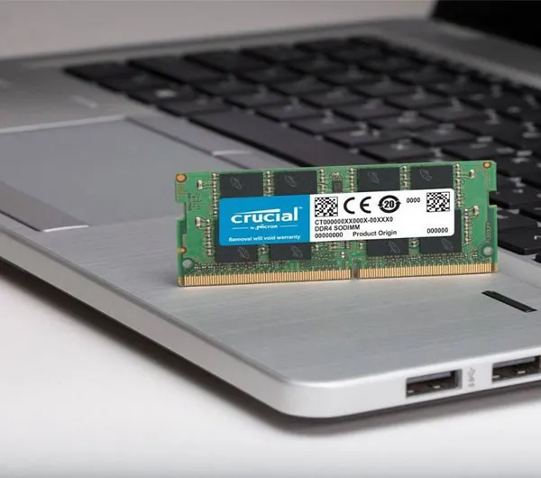 رم لپ تاپ کروشیال مدل DDR4 2400MHz ظرفیت 8 گیگابایت