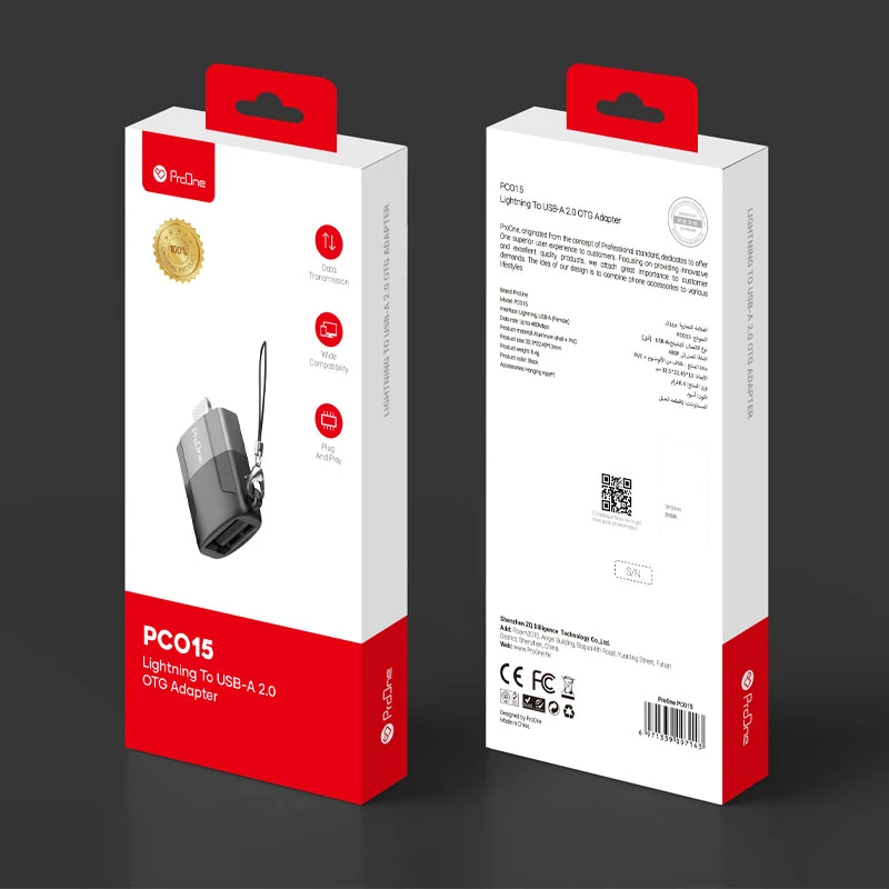 تبدیل Lightning به USB پرووان مدل PCO15