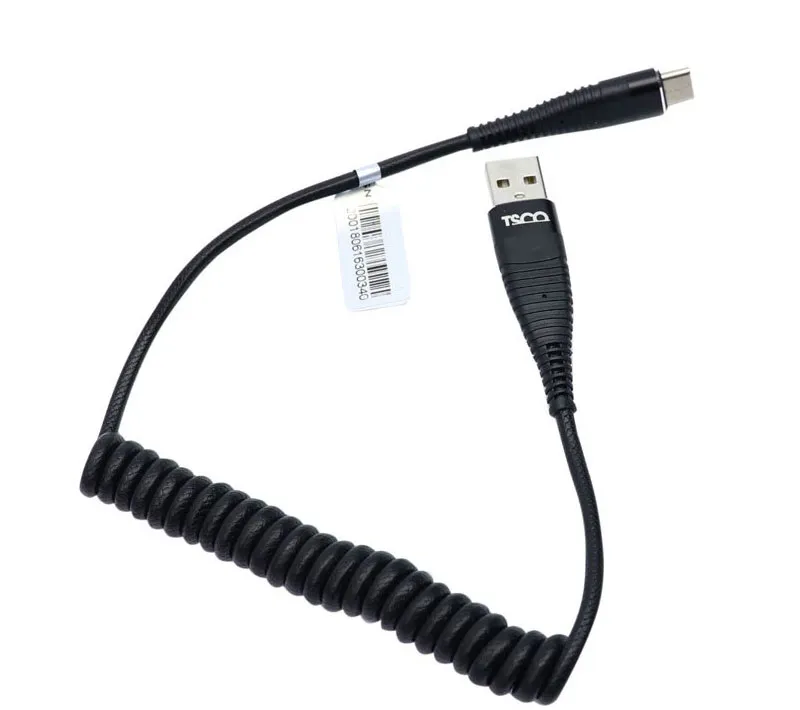 کابل تبدیل USB به USB-C تسکو مدل TC-C180 طول 1 متر