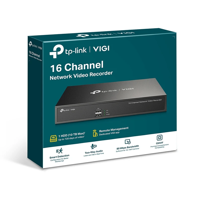 ضبط کننده ویدیویی تی پی-لینک مدل VIGI NVR1016H