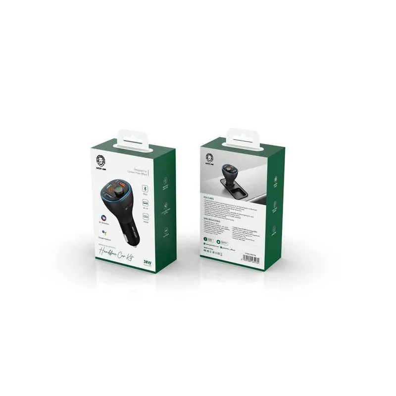 پخش کننده اف ام خودرو گرین لاین مدل GNBLCARKIT