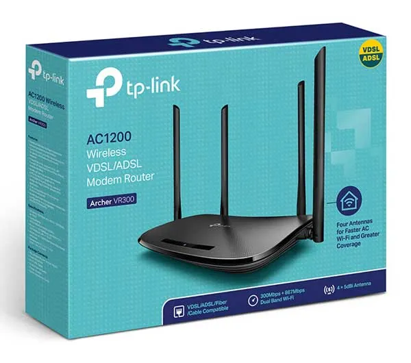 مودم-روتر بی‌سیم AC1200 تی پی-لینک مدل Archer VR300