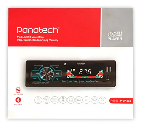 پخش کننده خودرو پاناتک مدل P-CP201